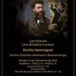 INVITACIÓN CONFERENCIA, "LOS STRAUSS" UNA DINASTIA MUSICAL -EMILIO SANMIGUEL