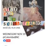 INVITACIÓN ARTIST TALK WHIT MARÍA DEL PILAR URIBE