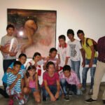 VISITAN LA EXPOSICIÓN SUPERHÉROES