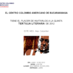 PRÓXIMO INVITADO A LA TERTULIA. ALEJO CARPENTIER